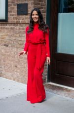 OLIVIA MUNN Leaves Her Hotel in New York 06/25/2019