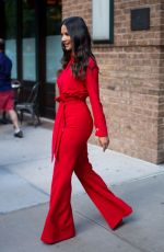 OLIVIA MUNN Leaves Her Hotel in New York 06/25/2019