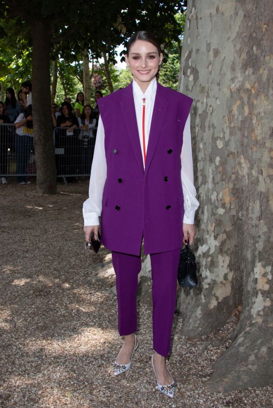 OLIVIA PALERMO at Berluti Show at Paris Fashion Week 06/21/2019