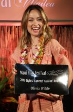 OLIVIA WILDE at Maui Film Festival 06/16/2019