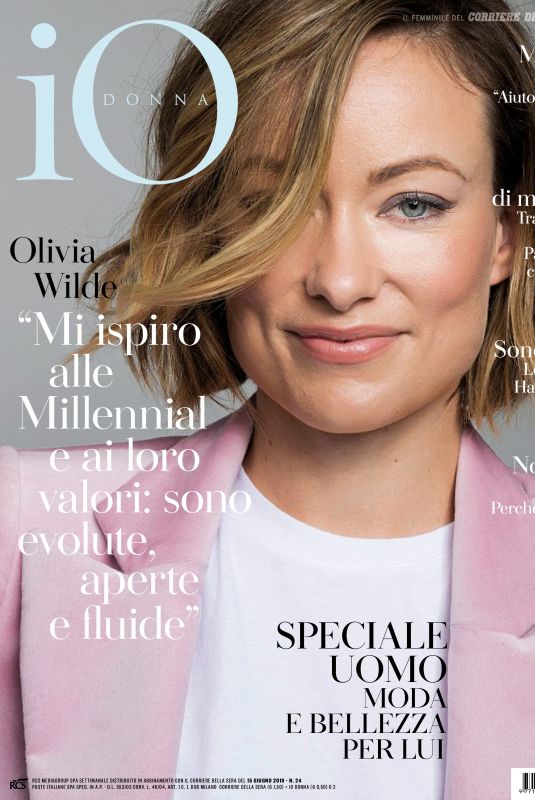 OLIVIA WILDE in Io Donna Del Corriere Della Sera, June 2019