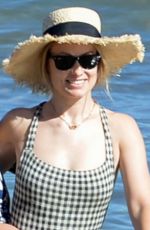 OLIVIA WILDE in Swimsuit at a Beach in Hawaii 06/16/2019