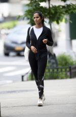 PADMA LAKSHMI Leaves a Gym in New York 06/03/2019