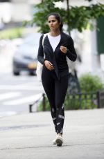 PADMA LAKSHMI Leaves a Gym in New York 06/03/2019