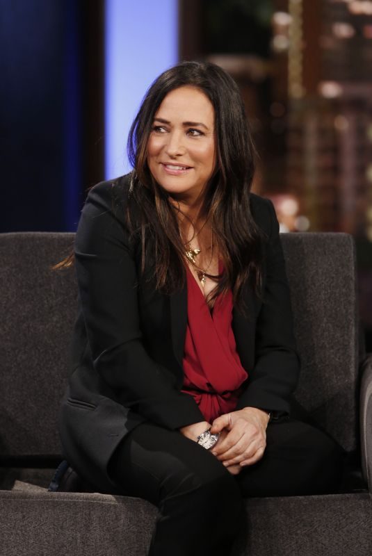 PAMELA ADLON at Jimmy Kimmel Live 06/13/2019