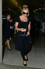 PAMELA ANDERSON Arrives at LAX Airport in Los Angeles 06/05/2019