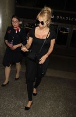 PAMELA ANDERSON at LAX Airport in Los Angeles 06/055/2019