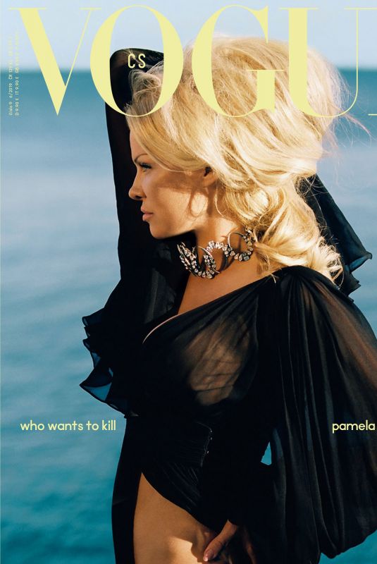 PAMELA ANDERSON for Vogue Magazine, Czech Republic June 2019
