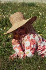 PAMELA ANDERSON in Porter Summer Escape 2019