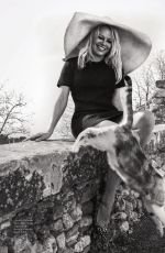 PAMELA ANDERSON in Porter Summer Escape 2019
