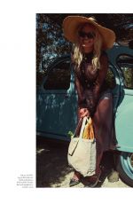 PAMELA ANDERSON in Porter Summer Escape 2019