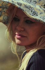 PAMELA ANDERSON in Porter Summer Escape 2019