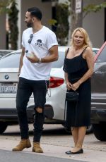 PAMELA ANDERSON Out and About in Malibu 06/09/2019