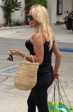 PAMELA ANDERSON Out Shopping in Los Angeles 06/27/2019