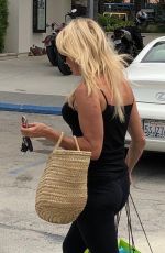 PAMELA ANDERSON Out Shopping in Los Angeles 06/27/2019