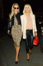 PARIS HILTON Arrives at Chiltern Firehouse in London 06/04/2019
