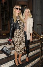 PARIS HILTON Arrives at Chiltern Firehouse in London 06/04/2019