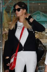 PARIS HILTON Leaves Her Hotel in Paris 06/08/2019