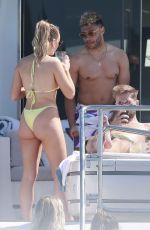 PERRIE EDWARDS in Bikini at a Boat in Ibiza 06/05/2019