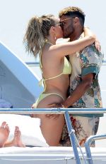 PERRIE EDWARDS in Bikini at a Boat in Ibiza 06/05/2019