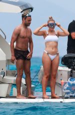 PERRIE EDWARDS in Bikini on Holiday in Ibiza 06/08/2019