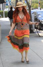 PHOEBE PRICE Out Shopping in Beverly Hills 05/31/2019