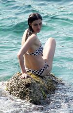PHOEBE TONKIN In Bikini on Vacation in Capri 06/19/2019