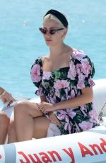 PIXIE LOTT and Oliver Cheshire Out in Formentera 06/03/2019