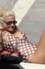 PIXIE LOTT in Swimsuit at a Pool in Ibiza 05/31/2019