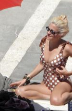 PIXIE LOTT in Swimsuit at a Pool in Ibiza 05/31/2019