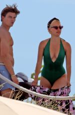 PIXIE LOTT in Swimsuit on Holiday in Formentera 06/03/2019