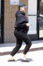 Pregnant AMBER ROSE Out in Studio City 06/24/2019