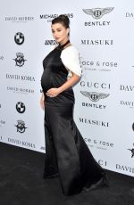 Pregnant AMY JACKSON at Cash & Rocket Masquerade Photocall in London 06/06/2019