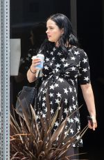 Pregnant KRYSTEN RITTER Out for Lunch in Hollywood 06/03/2019