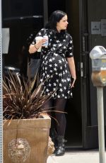 Pregnant KRYSTEN RITTER Out for Lunch in Hollywood 06/03/2019