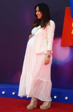 Pregnant MYLEENE KLASS at Toy Story 4 Premiere in London 06/16/2019