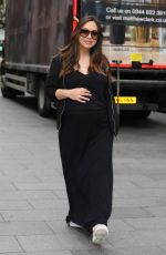 Pregnant MYLEENE KLASS Out in London 06/14/2019