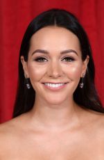 Pregnant NADINE MULKERRIN at British Soap Awards 2019 in Manchester 06/01/2019