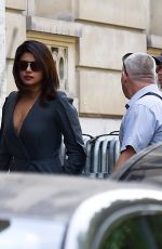 PRIYANKA CHOPRA and Nick Jonas Arrives at Their Hotel in Paris 06/23/2019