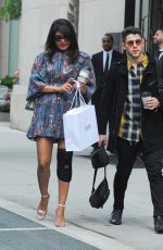 PRIYANKA CHOPRA and Nick Jonas Out and About in New York 06/14/2019