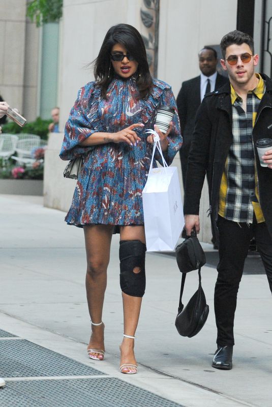 PRIYANKA CHOPRA and Nick Jonas Out and About in New York 06/14/2019