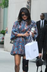 PRIYANKA CHOPRA and Nick Jonas Out in New York 06/14/2019