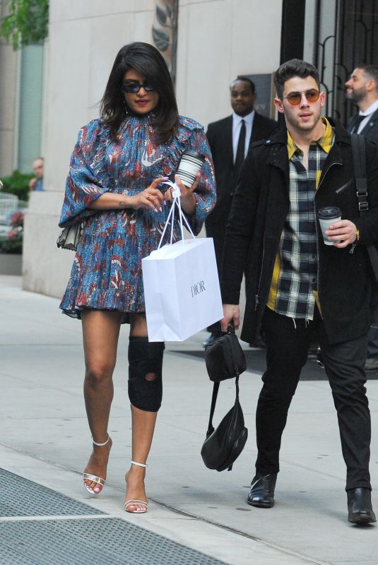PRIYANKA CHOPRA and Nick Jonas Out in New York 06/14/2019