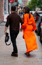 PRIYANKA CHOPRA and Nick Jonas Out in New York 06/15/2019