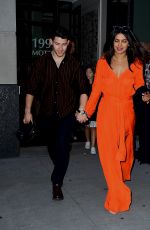 PRIYANKA CHOPRA and Nick Jonas Out in New York 06/15/2019