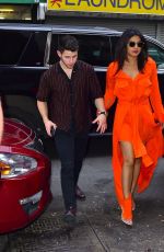 PRIYANKA CHOPRA and Nick Jonas Out in New York 06/15/2019