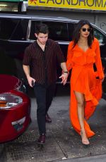 PRIYANKA CHOPRA and Nick Jonas Out in New York 06/15/2019