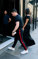 PRIYANKA CHOPRA and Nick Jonas Out to Dinner at Hotel Costes in Paris 06/25/2019