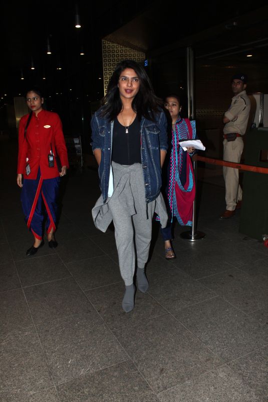 PRIYANKA CHOPRA at Airport in Mumbai 06/06/2019