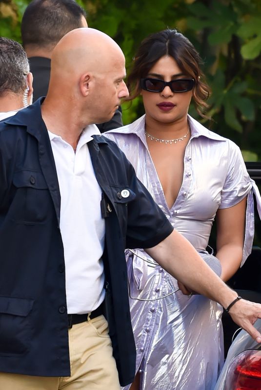 PRIYANKA CHOPRA Leaves Her Hotel in Paris 06/27/2019